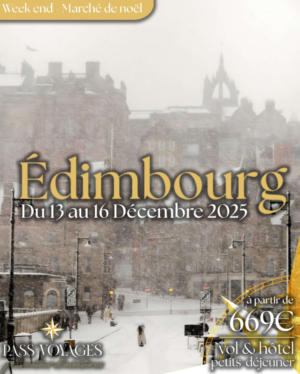 Marché de Noel à Edimbourg